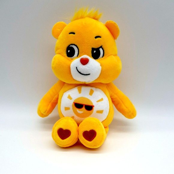 Care Bears Other - Care Bear Funshine Bear Yellow 10" Plush Stuffed Toy  Sanitized 2020 Sunglasses